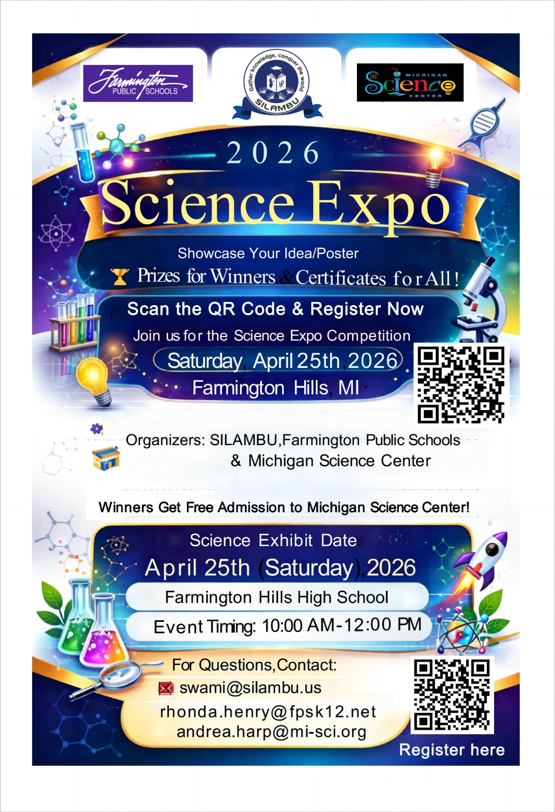 CSK Science Expo Registration